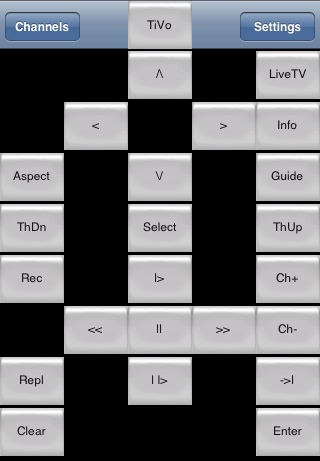 Illustration for article titled iPhone / iPod TiVoRemote App Makes Telnet Control Easy